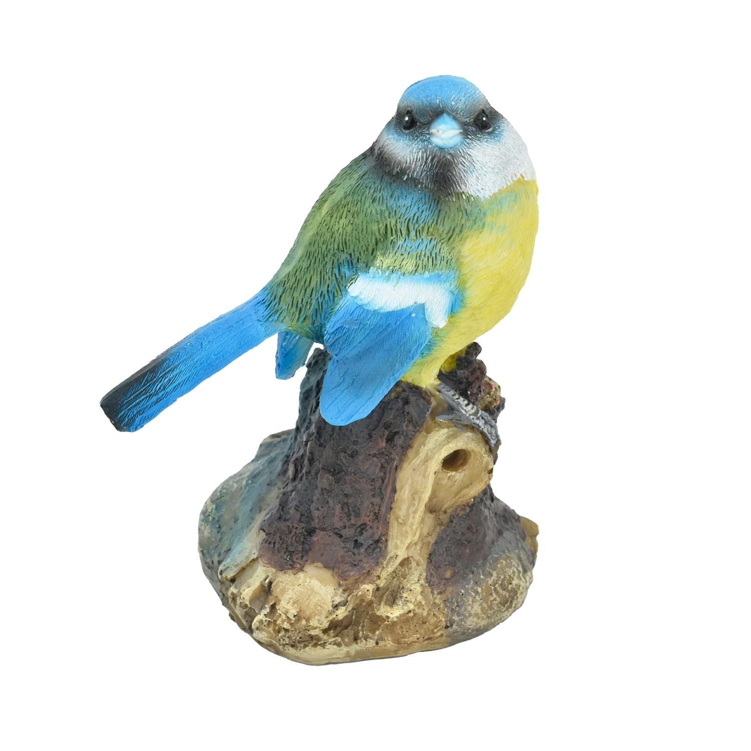 Green Bird Garden Décor