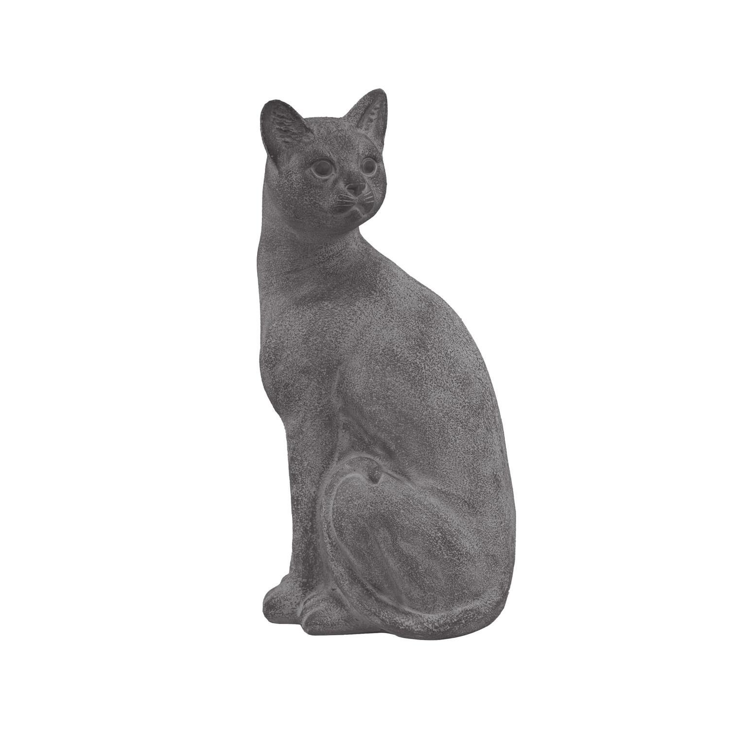 Clayfibre Cat Garden Décor