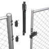 MagnaLatch® Round Post Adaptor Kit for Top Pull Latch  Black