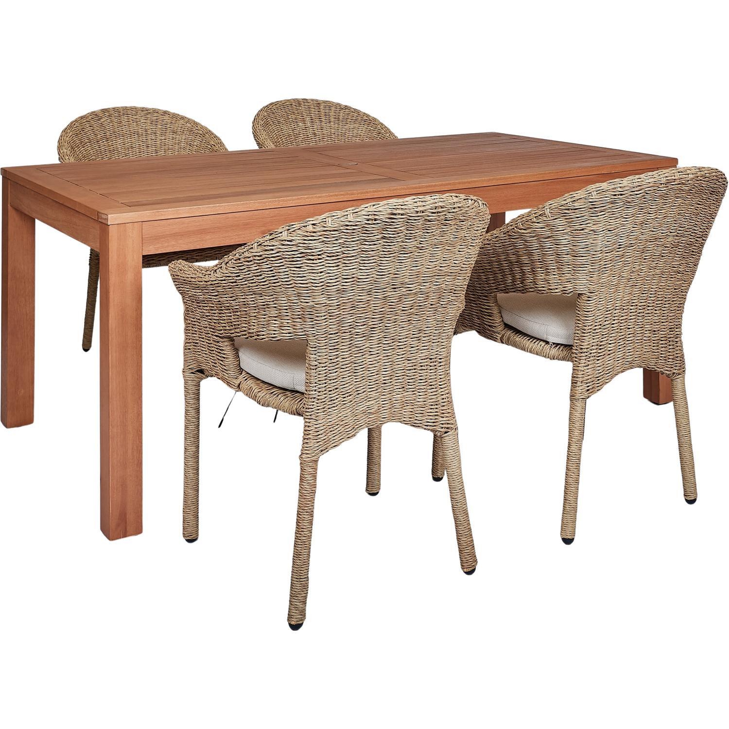 Outdoor 5 Piece Dining Setting