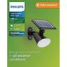 Jivix LED Solar Wall Light 1.4W Black