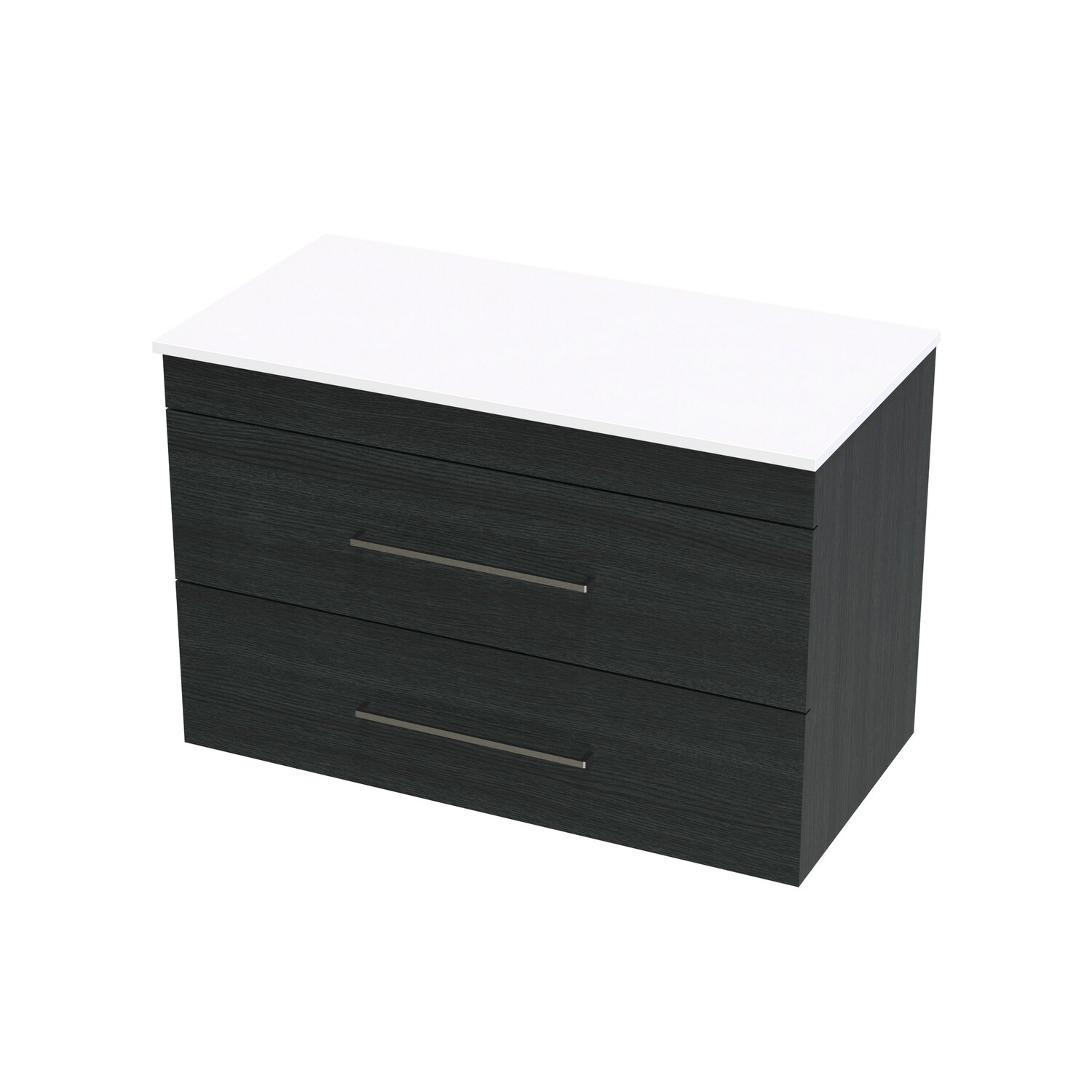 Cashmere Pro Double Drawer Wall Hung Vanity