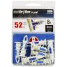 Wall & Ceiling Anchor 4.5mm White