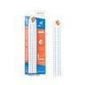 3 Way Tool Multipurpose Folding Ruler White