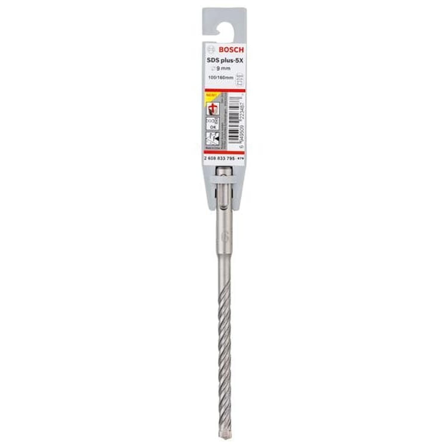 SDS Plus-5X Drill Bit 9 x 100 x 160mm