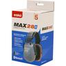 Bluetooth Class 5 Banded Earmuff  OSFA Red