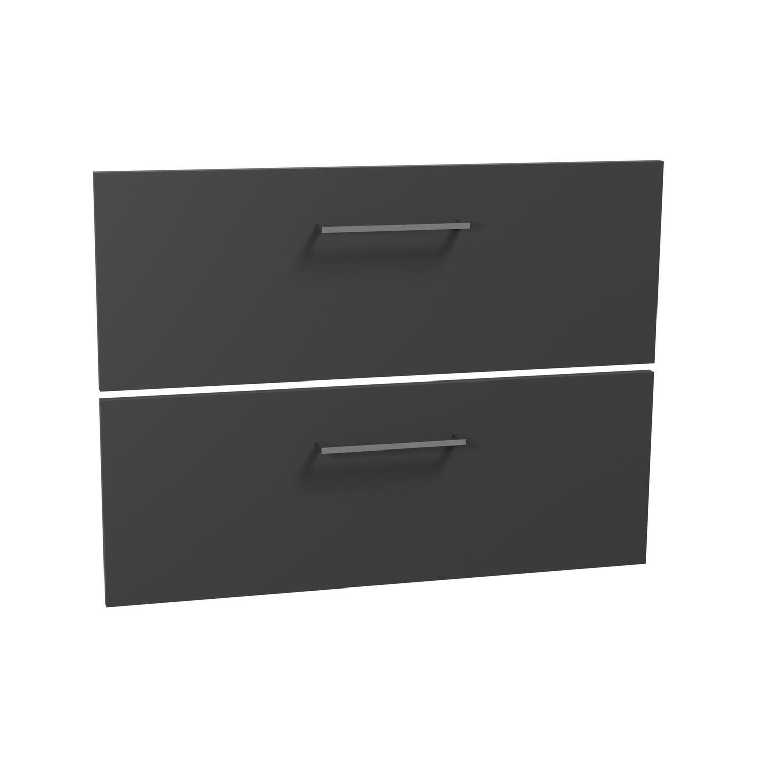 Floor 2 Drawer Standard Drawer Front Set