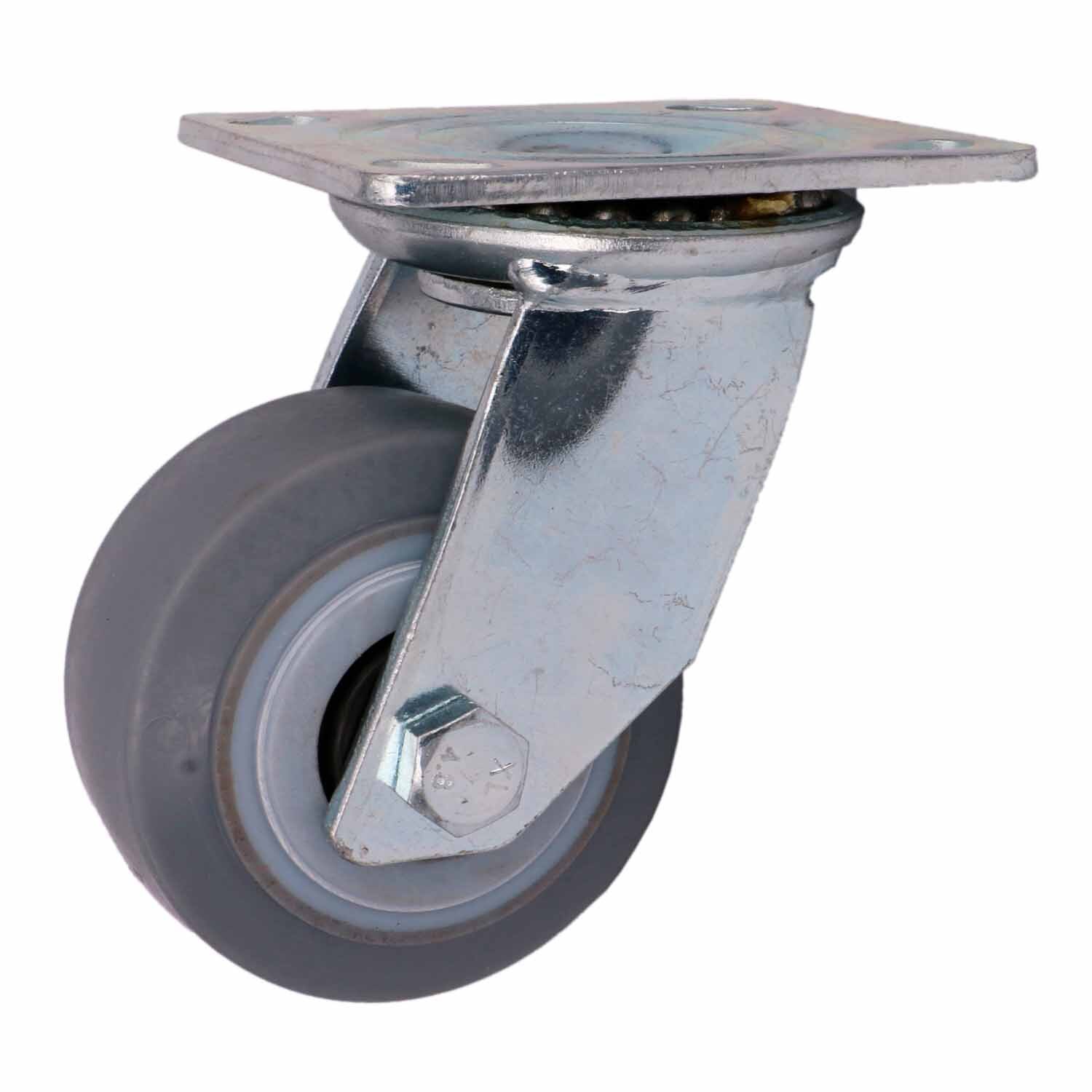 Heavy Duty Rubber Swivel Castor