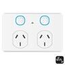 Ikuu Smart WiFi Double Power Point 2500 watt White