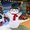 Inflatable Snowman 1.5m White