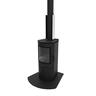 Masport Akaroa MKII Wood Fire with Ash Pan Max Average Output 9.4 kW Metallic Black VHT