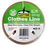 Clothesline Wire Steel PVC 3.5mm x 30m �Grey