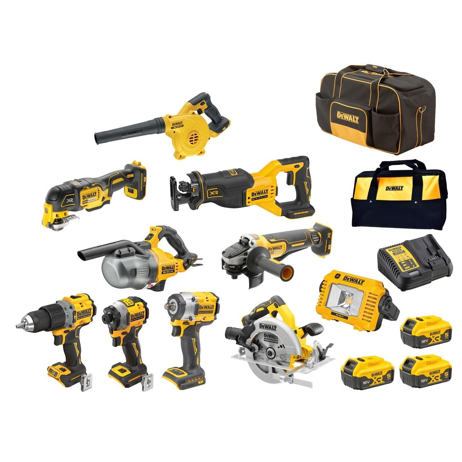 10 Piece Combo Kit 18 volt