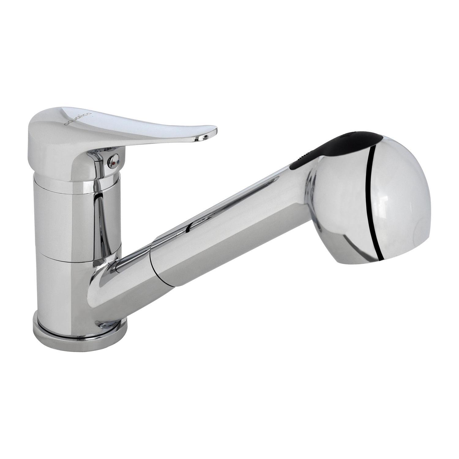 Sink Mixer with Spray Chrome