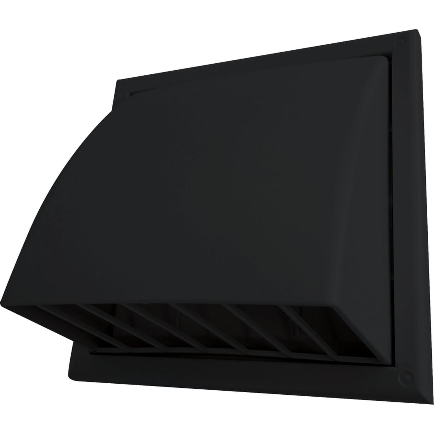 Weatherproof Cowl 150mm Black