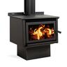 LTD Xtreme Rad Base 18kW Wood Fire and Standard Flue Kit