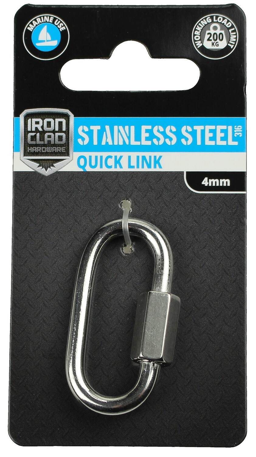Quick Link 4mm Stainless Steel 316