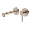 Minimo 2 Wall Mounted Basin Mixer  Brushed Stainless (PVD)