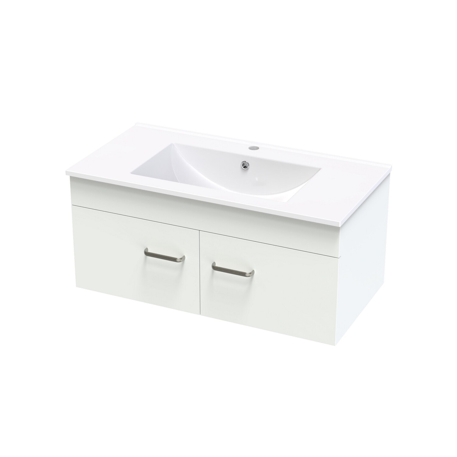 Pacific 900 Door Only Wall White Melamine