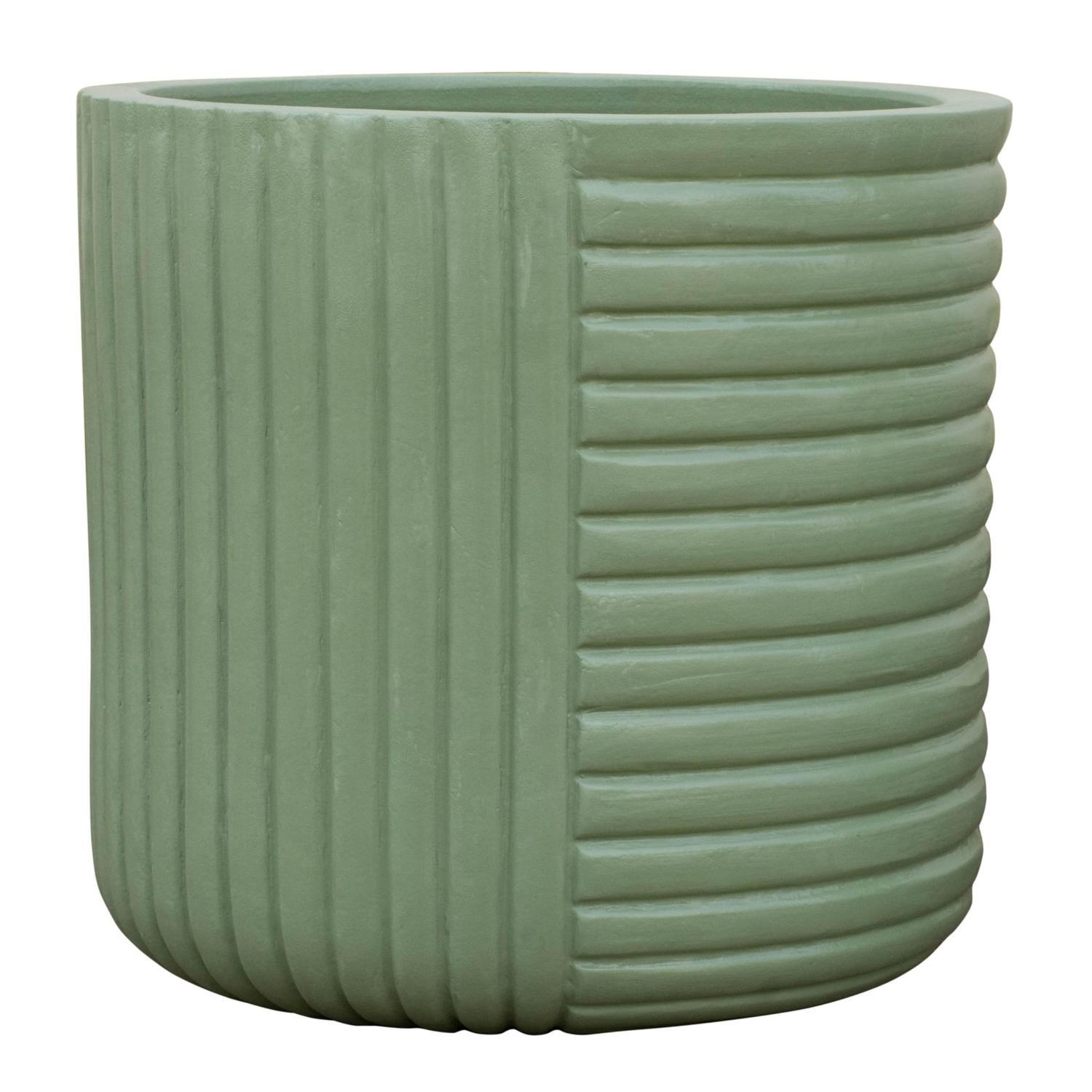 Alex Indoor Pot 37cm Sage