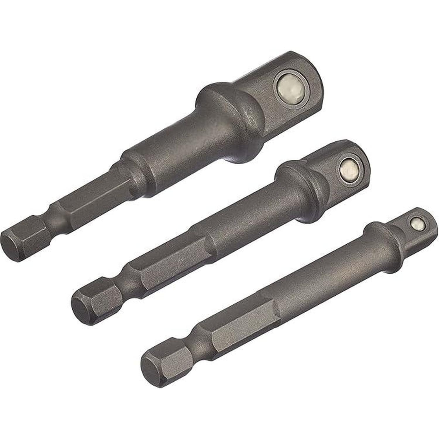 Impact Driver/Wrench Adaptor Set  3 piece