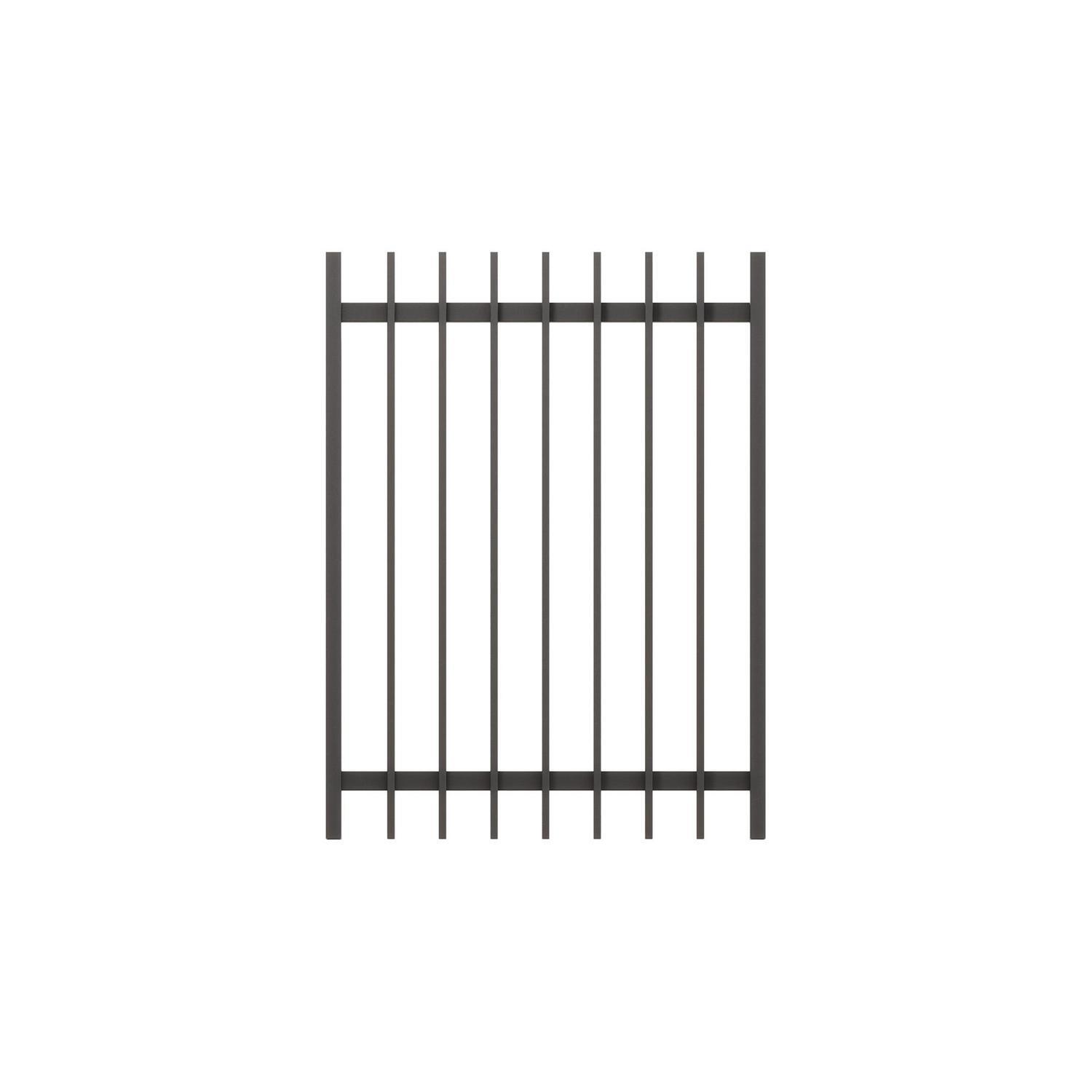 Vertex Adjustable Gate H: 1200mm W: 1160mm Black