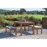 Outdoor Bench Setting 3 Piece 1500mm