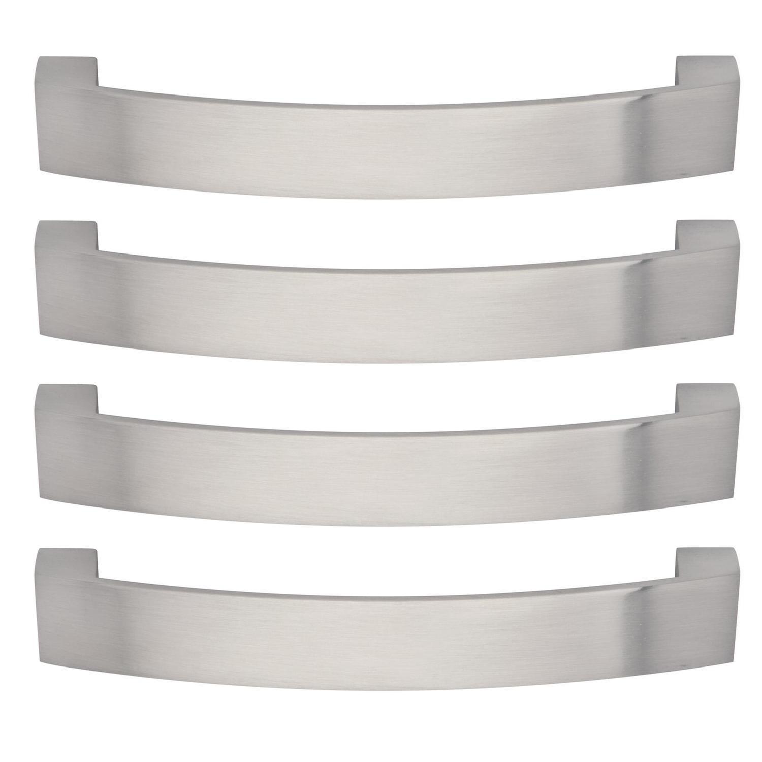Cabinet Handle Curved D 128mm Stainless Steel
