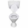 Loline Bottom Inlet Toilet Suite (S) H:925mm W:500mm D:670-730mm White