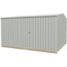 Shed H:1830mm, W:3770mm, D:3030mm Alu-Zinc
