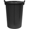 Rubbish Bin H: 610mm, W: 455mm, D: 455mm 71 Litre Black H:610mm, W:455mm, D:455mm Black