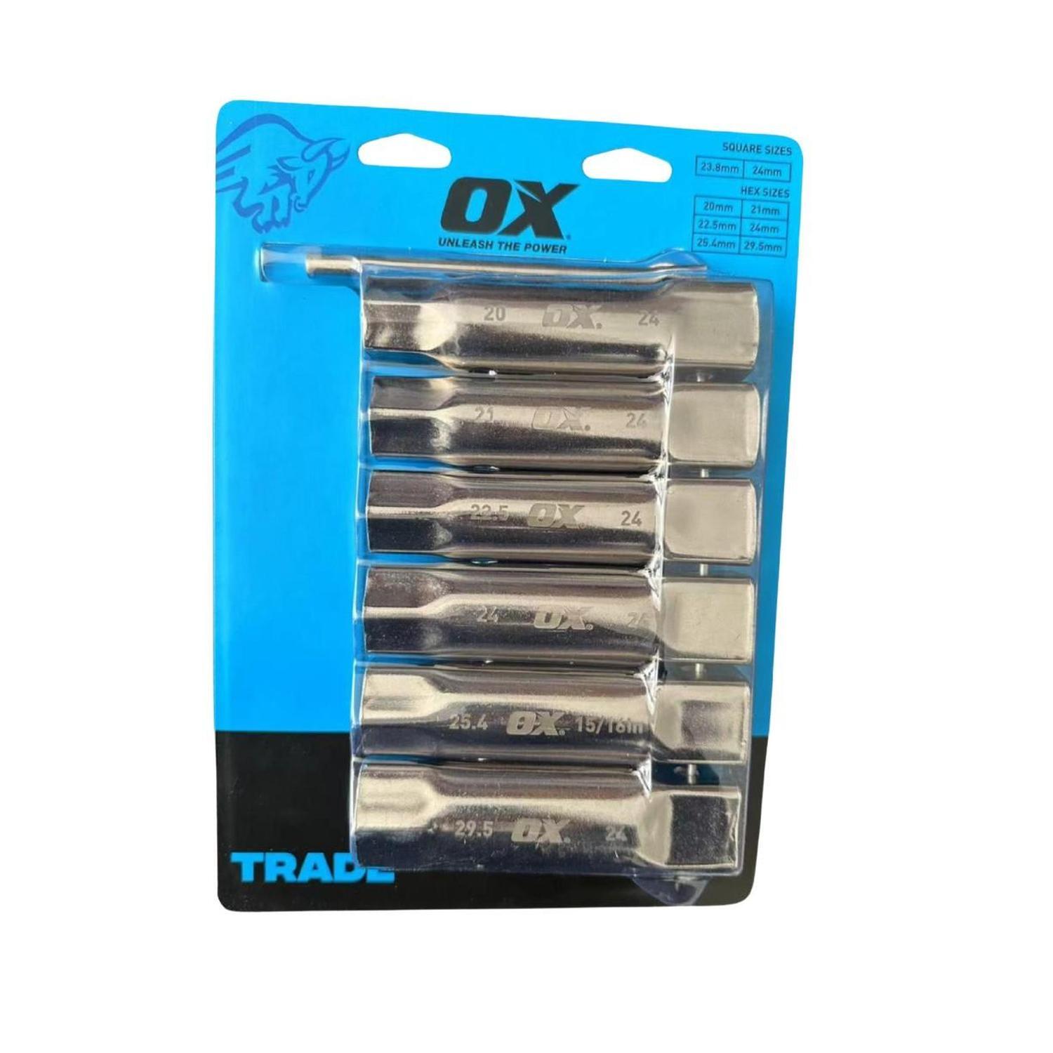 Trade Tube Spanner Set 20mm-29.5mm