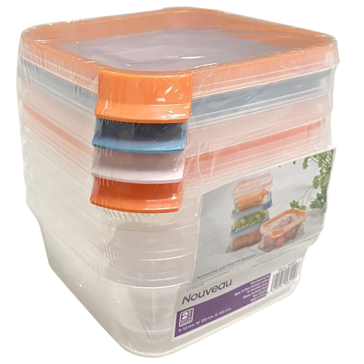 Food Storage Container Square 430ml 4 Pack