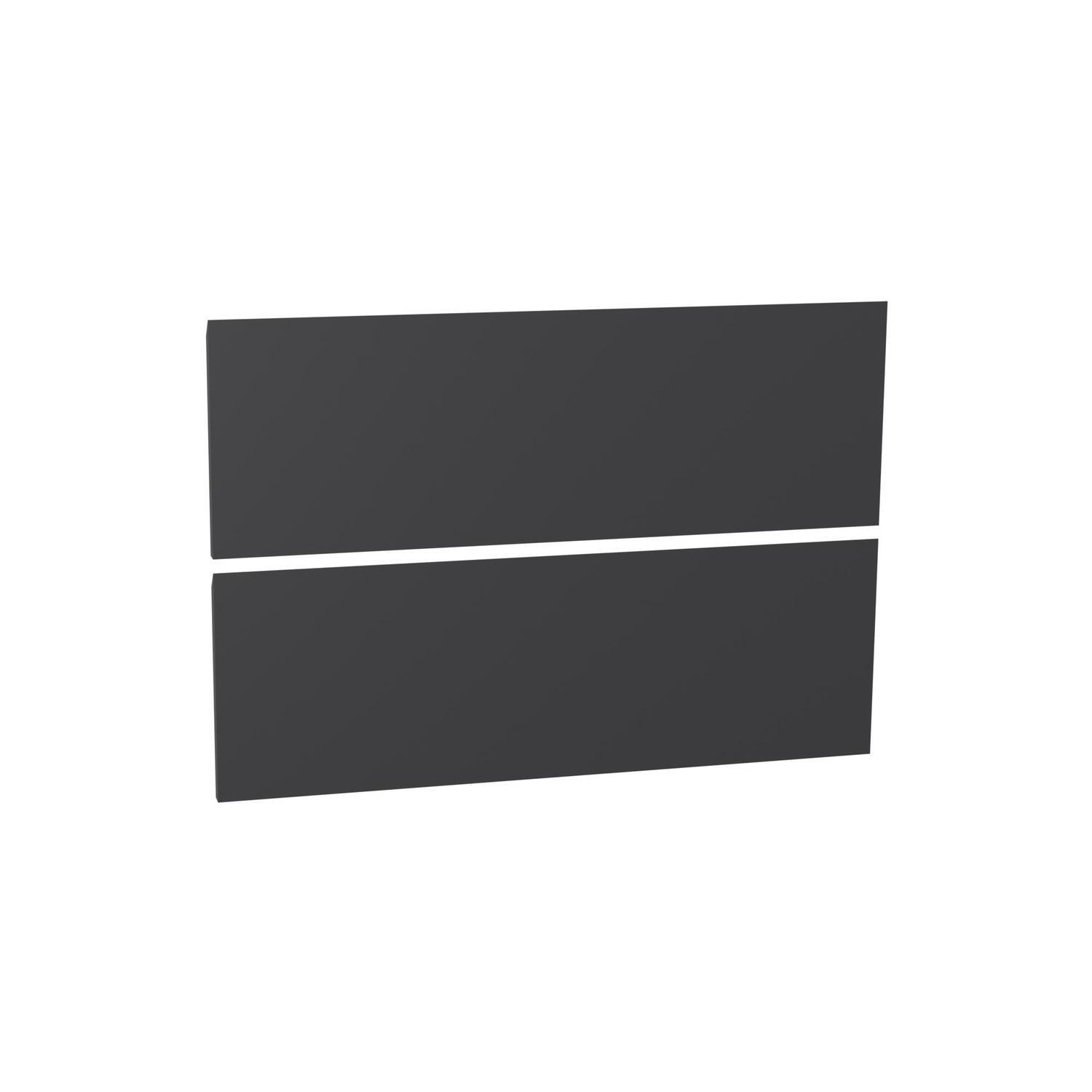 Wall Hung 2 Drawer Handleless Drawer Front Set