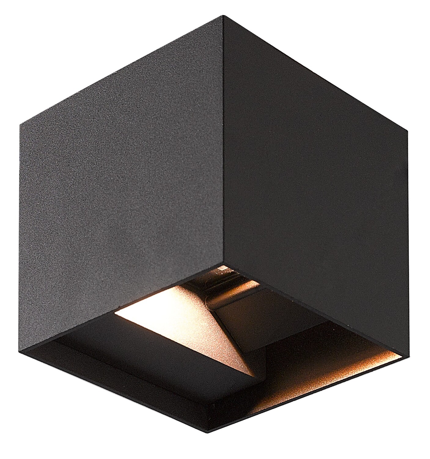 2x 5W Wall Light Black