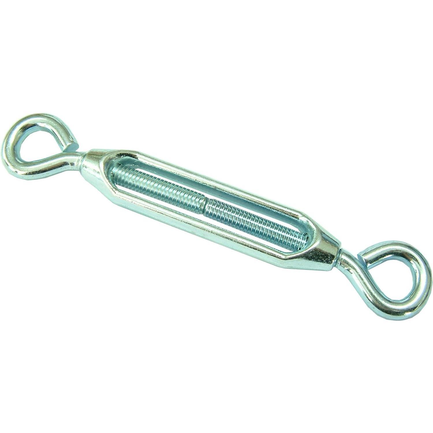 Turnbuckle Open Body Alloy Eye & Eye 6mm