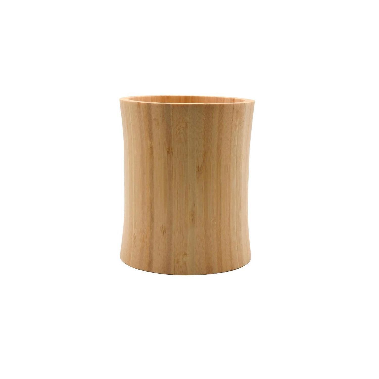 Utensil Holder Bamboo 15 x 18cm