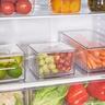 Storage Bin with Colander 150 x 150mm Clear