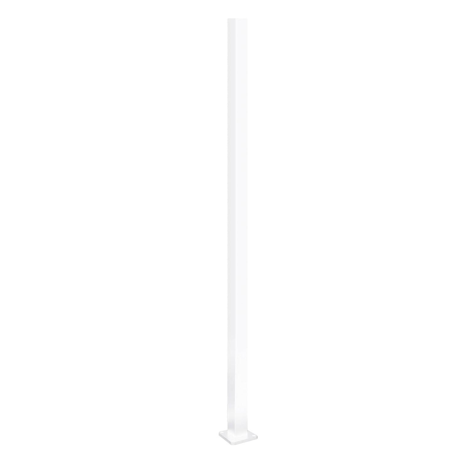 Aluminium Flanged Slat Fence post