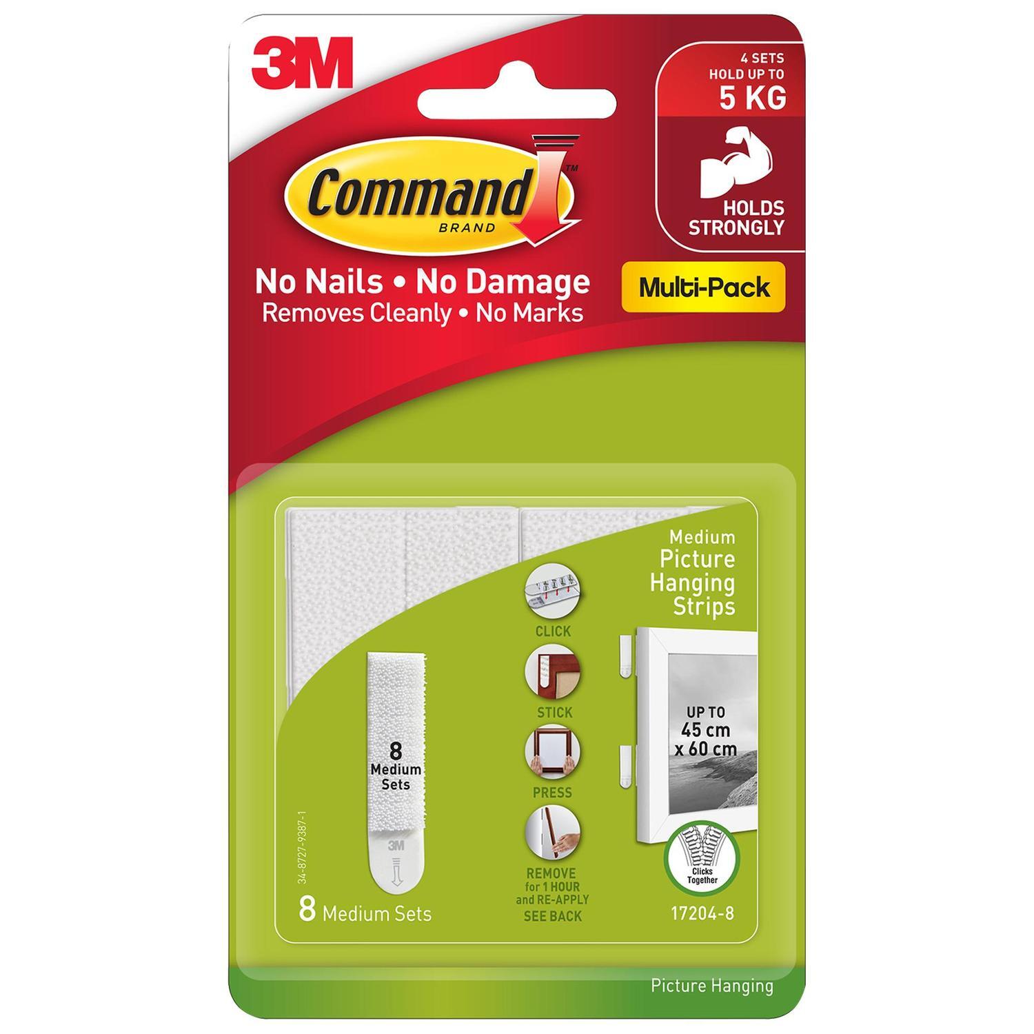 Picture Hanging Strips Value Pack 17204-8PK