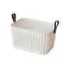 Basket With Handles 10 litre Ivory/Tan