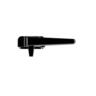 Window Handle Low Profile Right-Hand Sub Fix 80mm Black 80mm Black