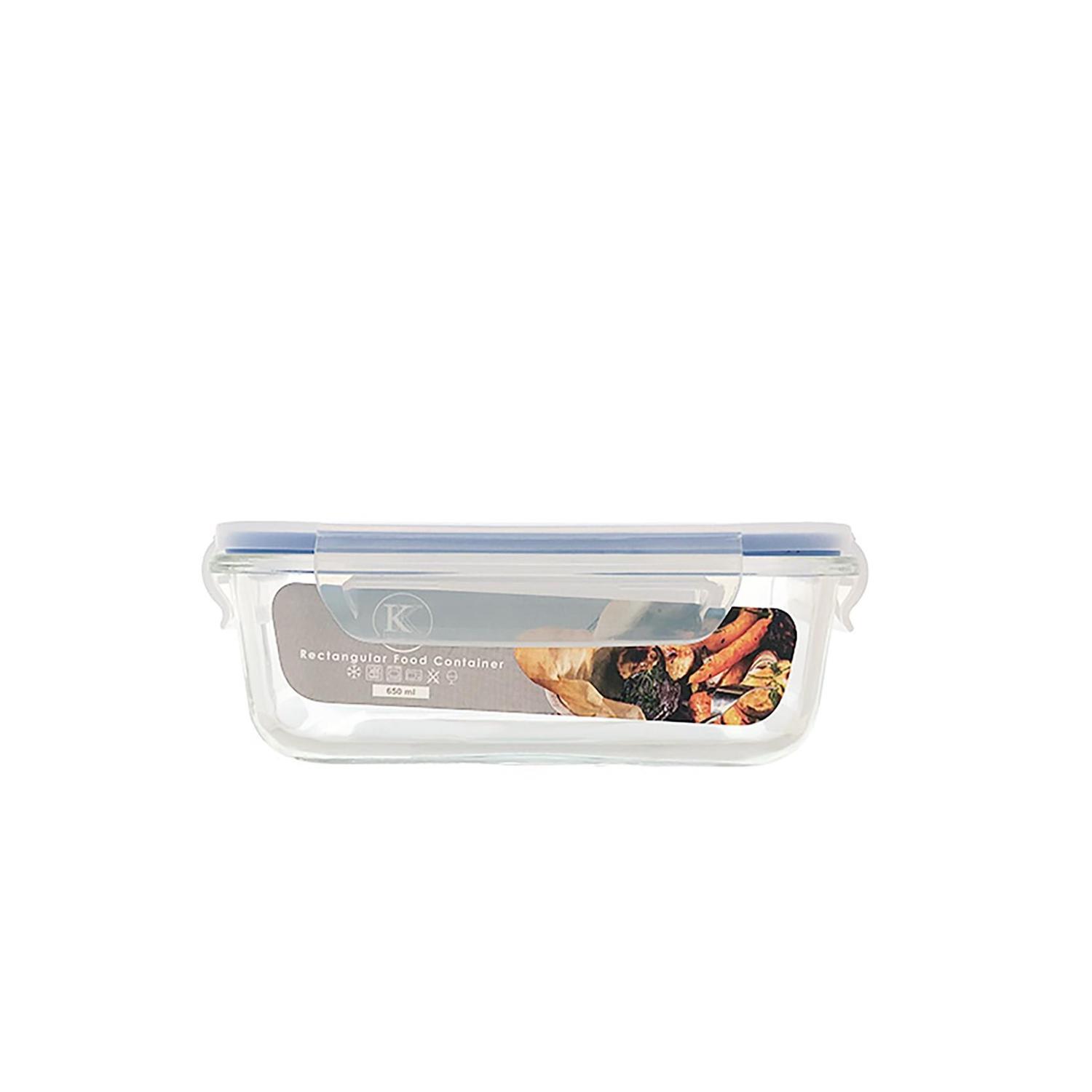 Rectangular Food Container 650ml