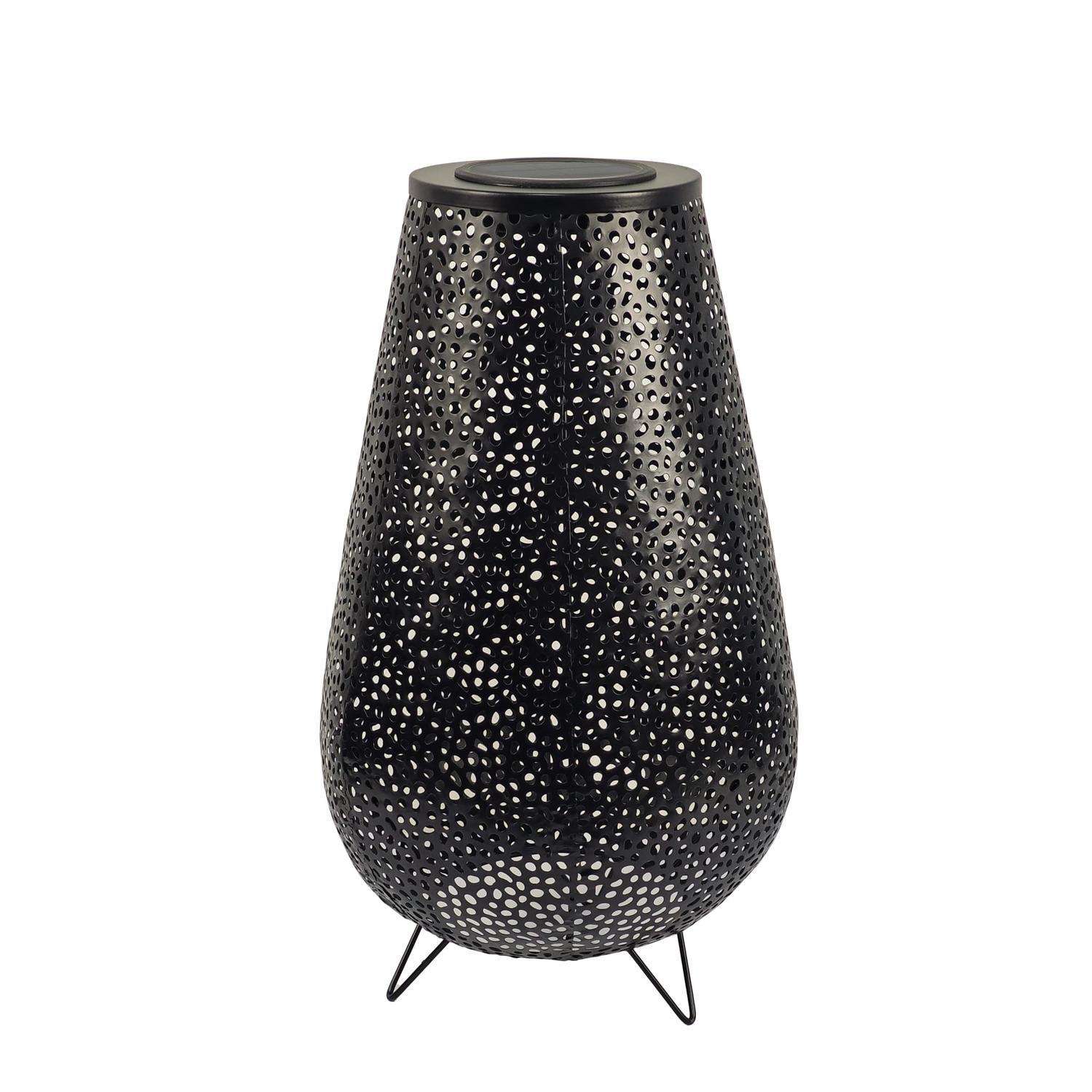 Noir Eclipse Metal Lantern 46cm
