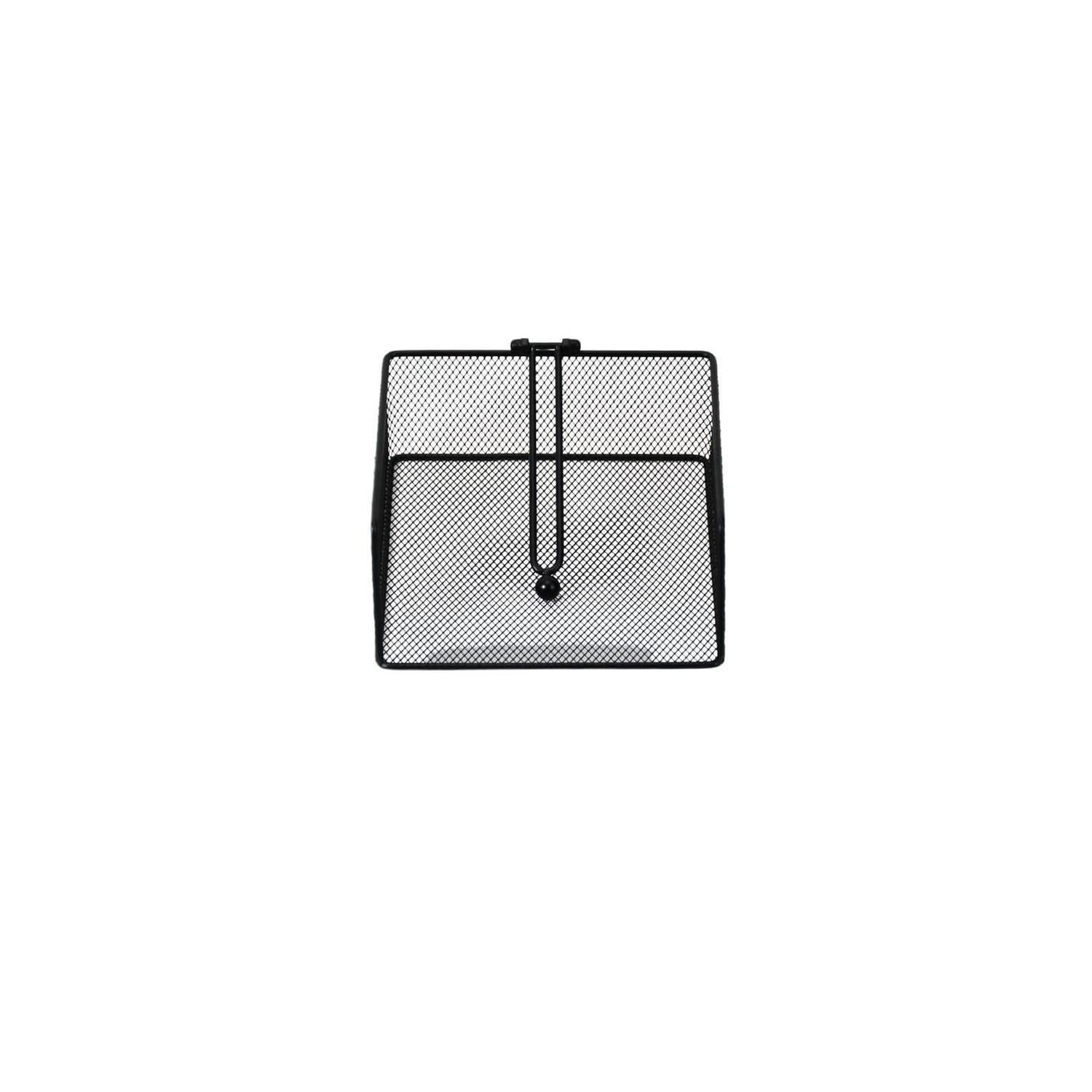 Napkin Holder Powder Coated Steel Black