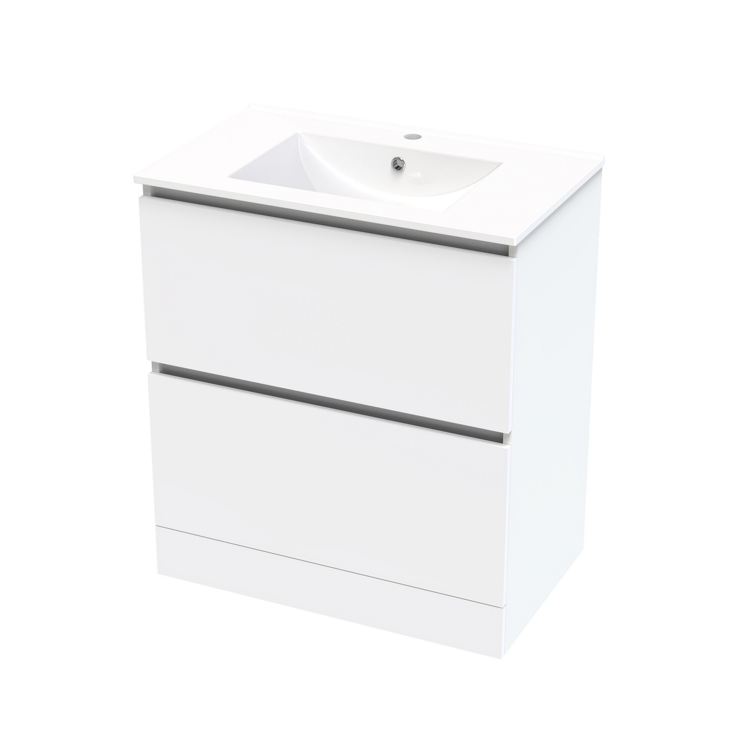 Double Drawer Floorstanding Vanity