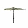 Aluminium Market Umbrella 3m Taupe