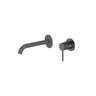 Maia Wall Basin Mixer  Gunmetal