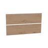 Wall Hung Vanity Cabinet Handleless Drawer Front Set 900mm French Oak