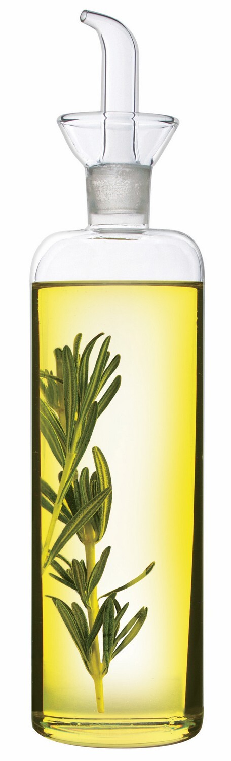 Glass Slender Oil and Vinegar Cruet